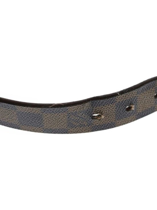 Louis Vuitton Damier Sainteur Carre Belt Brown Gold M6802 main image 5